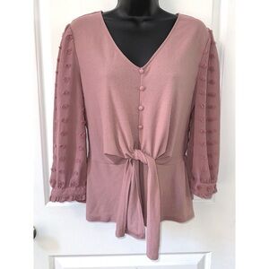 Fifty Street pink top